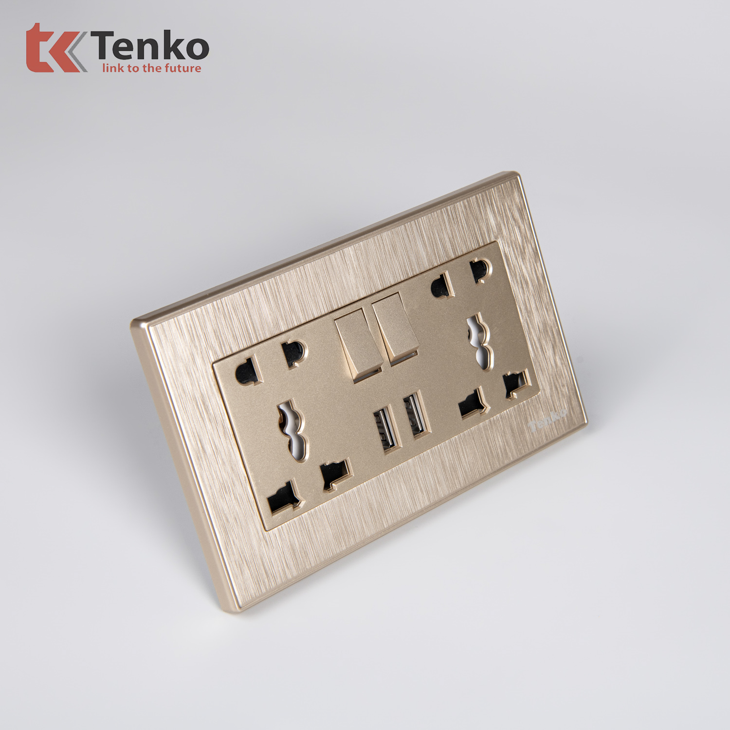Ổ Cắm Điện Đa Năng Có USB Âm Tường TENKO TK-TT-127