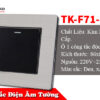 Công Tắc Điện Âm Tường 1 Nút Bấm