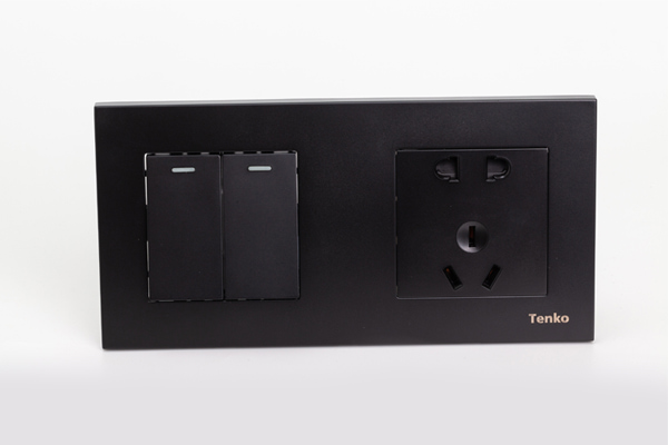 Ổ Cắm, Công Tắc Âm Tường 2 Module TK-HT2N