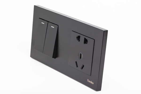 Ổ Cắm, Công Tắc Âm Tường 2 Module TK-HT2N