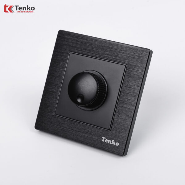Công Tắc Chiết Áp Đèn – Rơ Le Điều Chỉnh Độ Sáng Đèn Tenko TK-F71-B-61 Đen