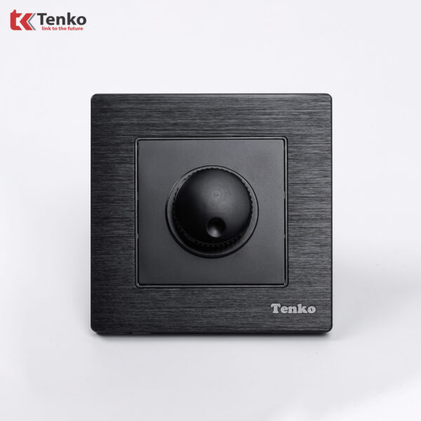 Công Tắc Chiết Áp Đèn – Rơ Le Điều Chỉnh Độ Sáng Đèn Tenko TK-F71-B-61 Đen