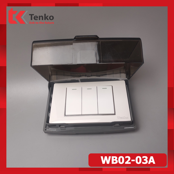 Hộp Chống nước Che Mưa Cho Phòng Tắm – Ngoài Trời TENKO TK-WB02