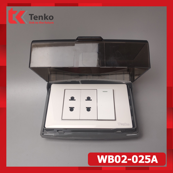 Hộp Chống nước Che Mưa Cho Phòng Tắm – Ngoài Trời TENKO TK-WB02