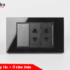 Bộ công tăc + ổ cắm điện