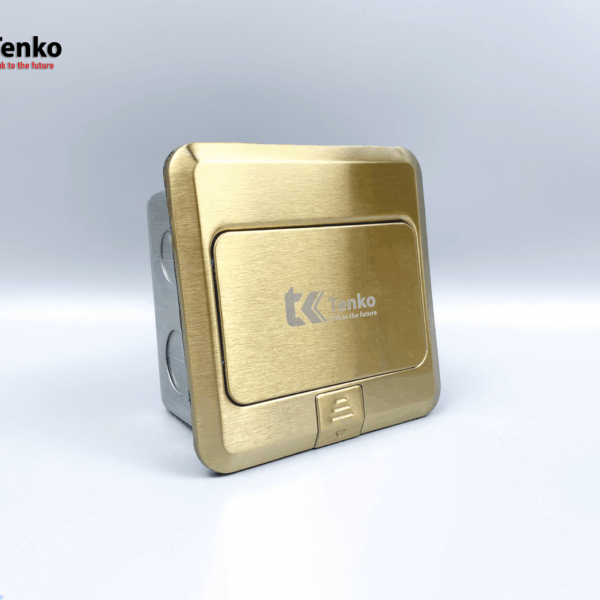 Ổ Cắm Điện, Mạng Âm Sàn Bằng Đồng Tenko TK-J02-20 Cao Cấp