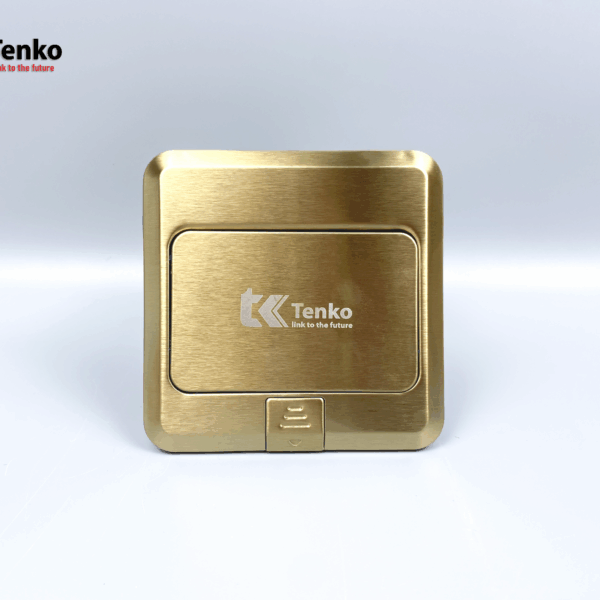Ổ Cắm Điện, Mạng Âm Sàn Bằng Đồng Tenko TK-J02-20 Cao Cấp