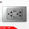 Ổ cắm điện + usb