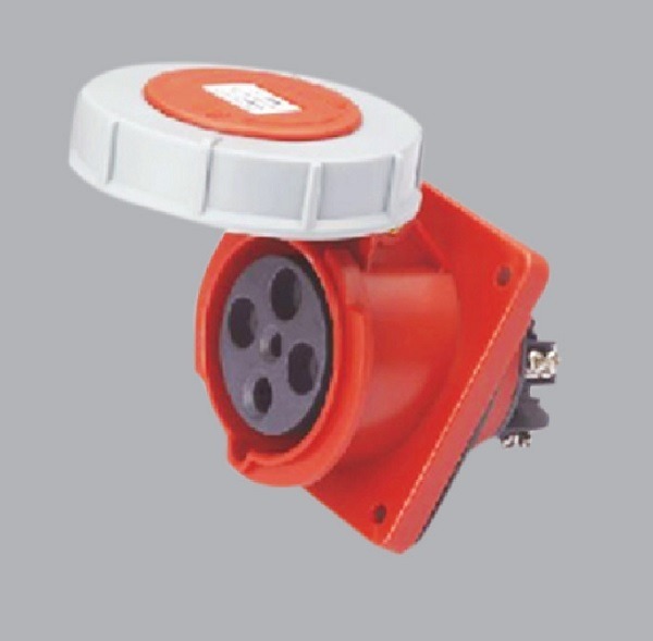 Ổ cắm cố định dạng nghiêng 125A 3P+E-IP44 Tenko TK-4442
