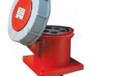 Ổ cắm cố định dạng thẳng 32A 3P+N+E-IP44 Tenko TK-3252