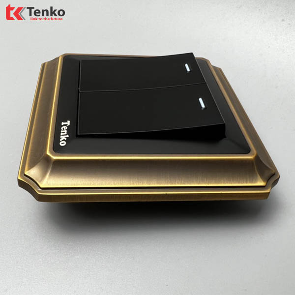 Công tắc Điện Âm Tường Viền đồng | TK-F88A-02