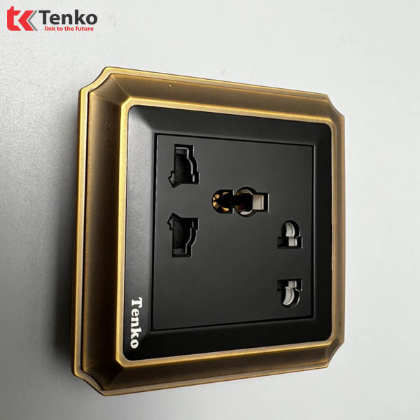 Công tắc Điện Âm Tường Viền đồng | TK-F88A-18