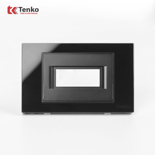 Mặt Át Đơn + Gông Tenko Mặt Kính Cường Lực Tenko TK-C18-A-AD Đen
