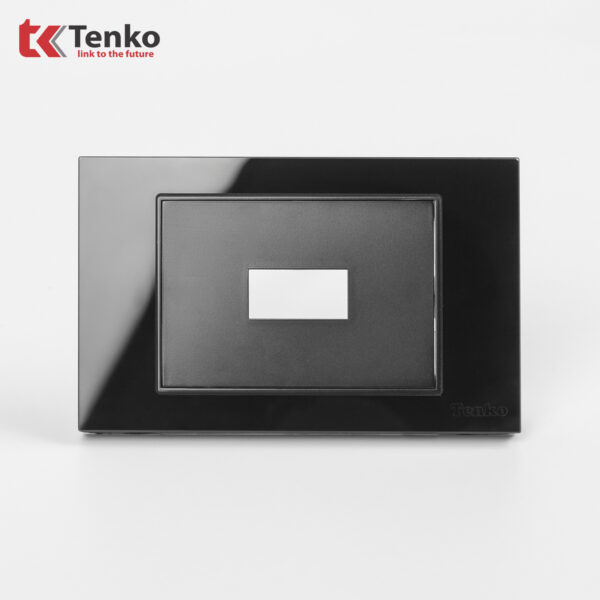 Mặt Át Khối + Gông Mặt Kính Cường Lực Tenko TK-C18-AK Đen