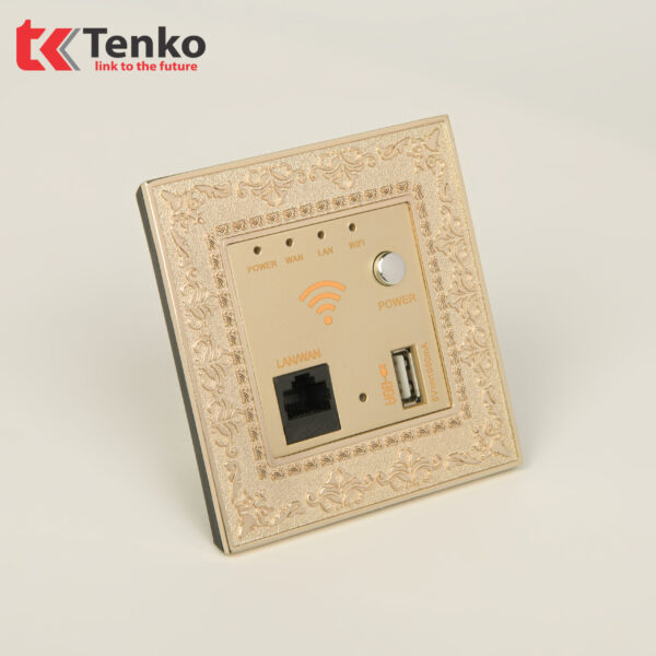 Ổ Wifi Âm Tường Mặt Tân Cổ Điển Tenko TK-F88-69