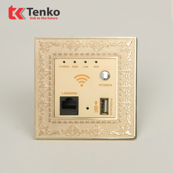 Ổ Wifi Âm Tường Mặt Tân Cổ Điển Tenko TK-F88-69