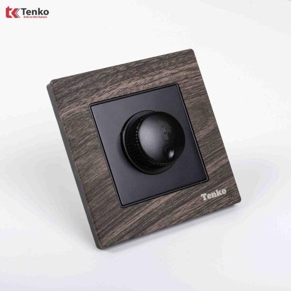 Chiết Áp Đèn 300W Mặt Vân Gỗ Tenko TK-F71A-61