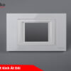 Mặt át đôi kính cường lực màu trắng TK-C18B-AD