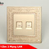 Ổ Cắm 2 Mạng LAN