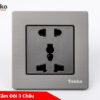 Ổ cắm đôi 3 chấu