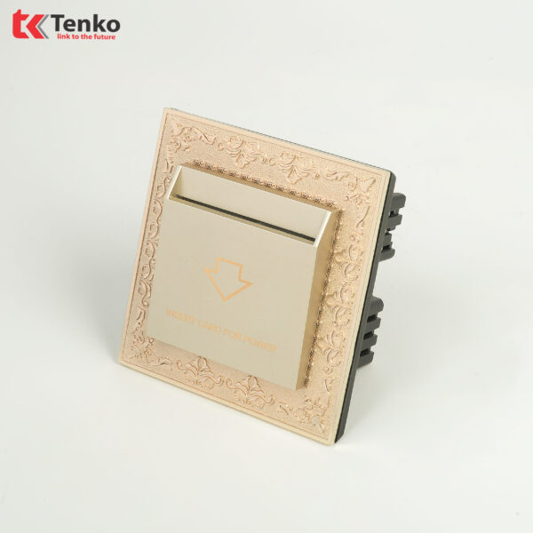 Công Tắc Thẻ Từ Mặt Tân Cổ Điển Tenko TK-F88-66