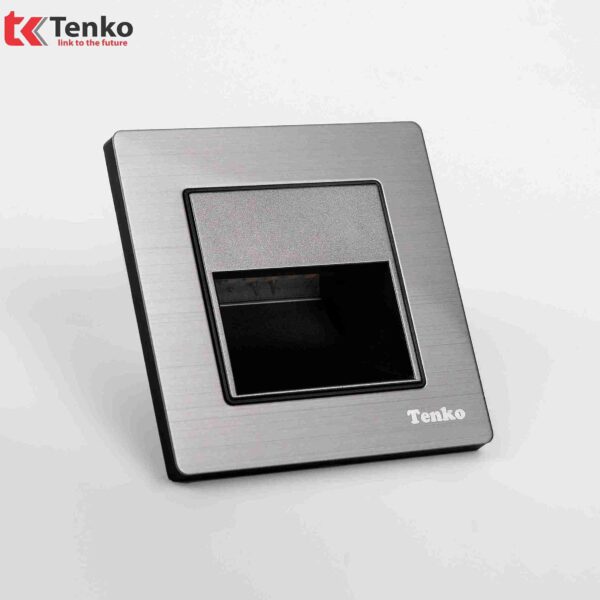 Đèn LED âm tường Mặt Nhôm Phay Tenko TK-F71B-93 Xám Bóng
