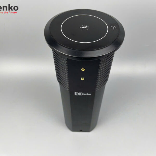 Hộp Ổ Cắm Điện Âm Bàn Tenko TK-HX8 Đen