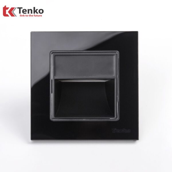 Đèn LED Âm Tường Mặt Kính Cường Lực Tenko TK-F71D-93 Đen