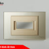 Mặt Át Đơn Mặt Kính Cường Lực Tenko TK-C18-A-AD Vàng