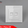Ổ cắm 2 mạng LAN