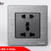 Ổ cắm đôi 3 chấu