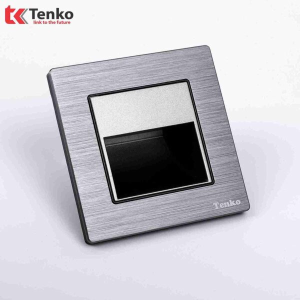 Đèn LED Âm Tường Mặt Nhôm Phay TK-F71B-93 Xám Xước