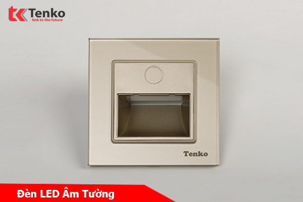 Đèn LED Âm Tường Mặt Kính Cường Lực Tenko TK-F71-D-93 Vàng