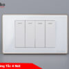 Công tắc 4 nút TK-C18W-04