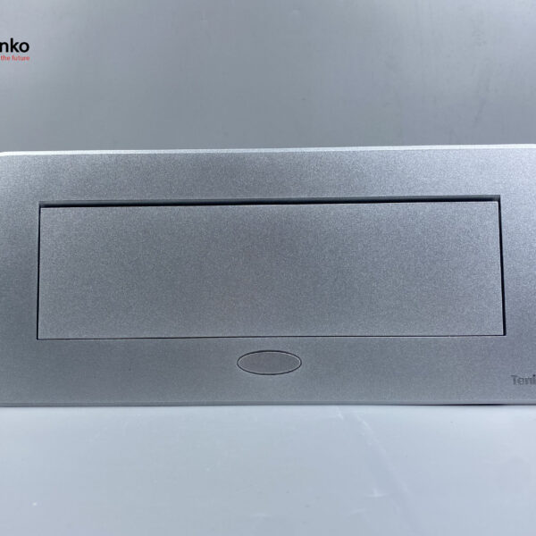 Hộp Ổ Cắm Điện Âm Bàn Họp Desktop Socket Chính hãng TENKO TK-AS05DN Màu Bạc