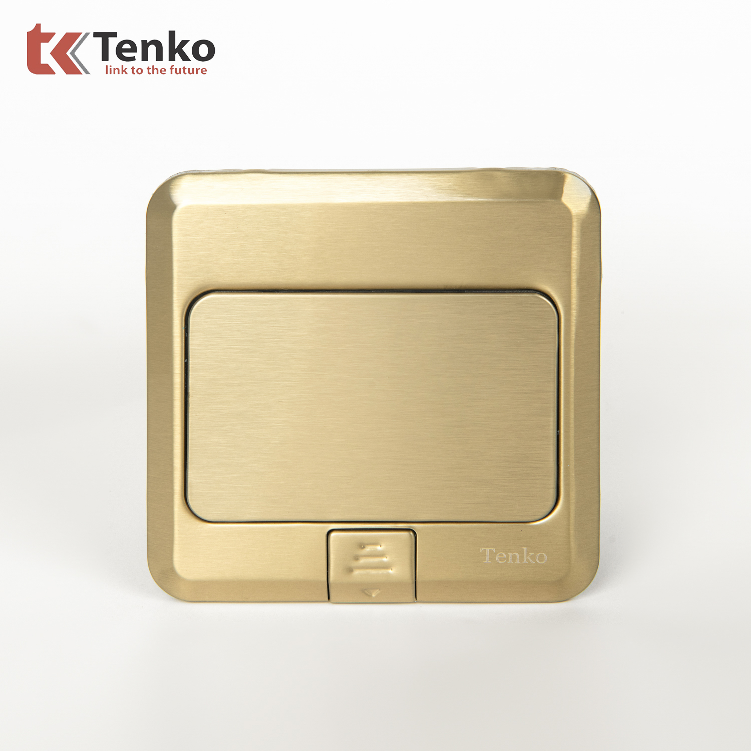 Hộp Đế Âm Sàn Thông Dụng Chính Hãng Tenko TK-J02 Màu Vàng