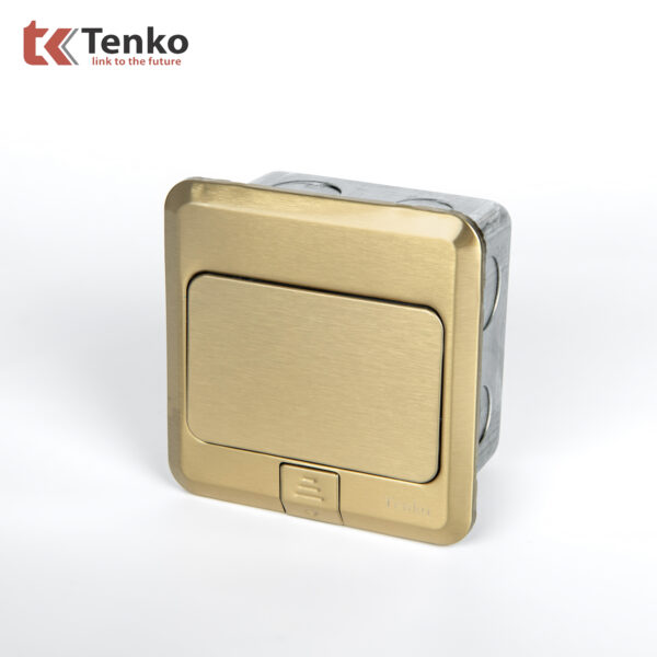 Hộp Đế Âm Sàn Thông Dụng Chính Hãng Tenko TK-J02 Màu Vàng