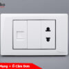 Ổ cắm mạng + ổ cắm đơn