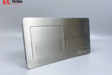 Ổ Cắm Điện Đôi 3 Chấu Âm Sàn Thông Dụng Chính Hãng Tenko TK-DS-211S04