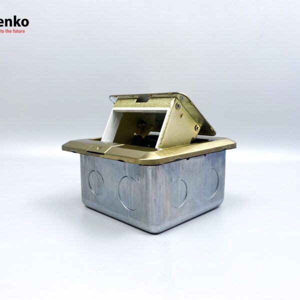 Hộp Đế Âm Sàn Thông Dụng Chính Hãng Tenko TK-J02 Màu Vàng