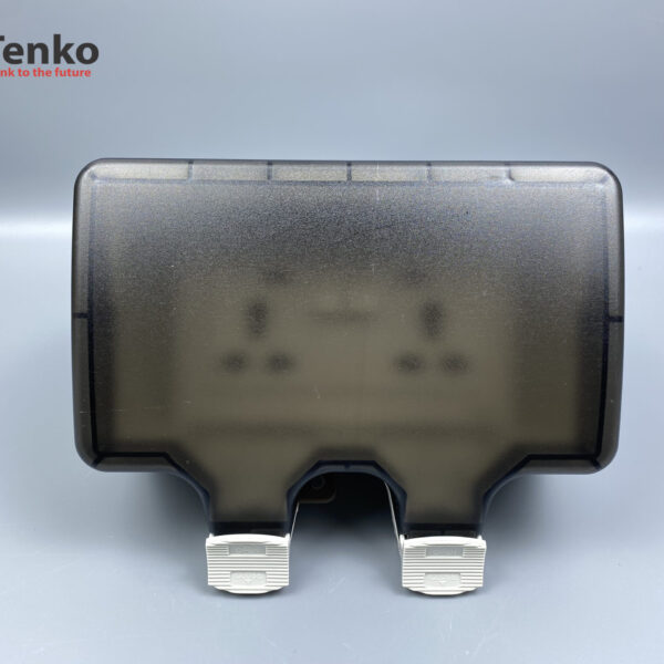 Ổ Cắm Điện Đôi 3 Chấu Chống Nước Chữ Nhật Chính Hãng Tenko TK-IP66-CN01