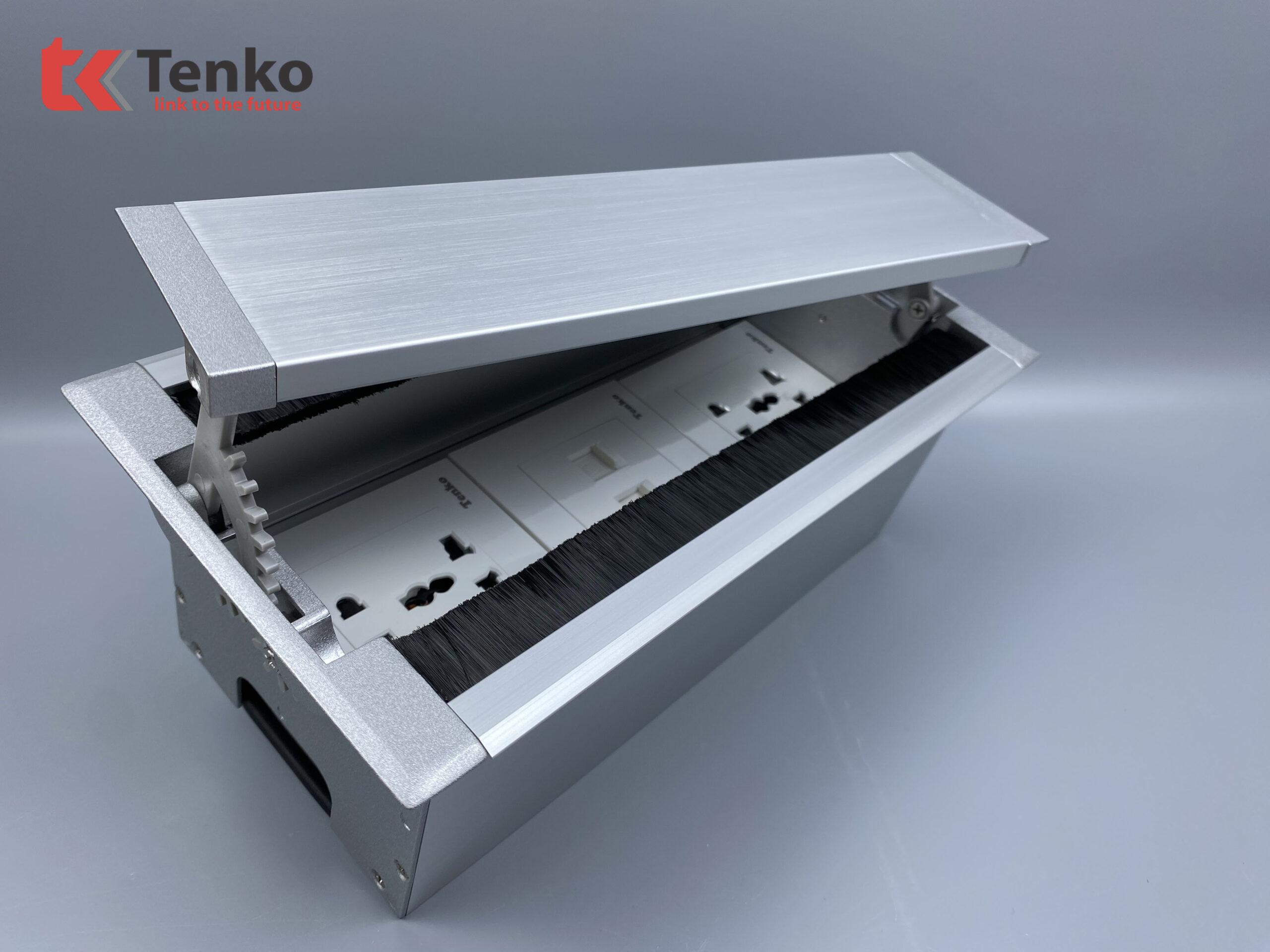 Hộp Điện Âm Bàn Mở 2 Chiều Đa Năng Tenko TK-HC3S-04