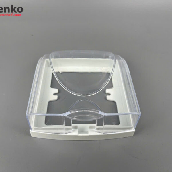 Hộp Bảo Vệ – Mặt Che Mưa Chống Nước Ổ Cắm Vuông TK-WB01 – Nhựa Trong