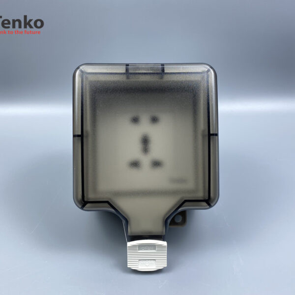 Ổ Cắm Đôi 3 Chấu Chống Nước Chính Hãng Tenko TK-IP66-01