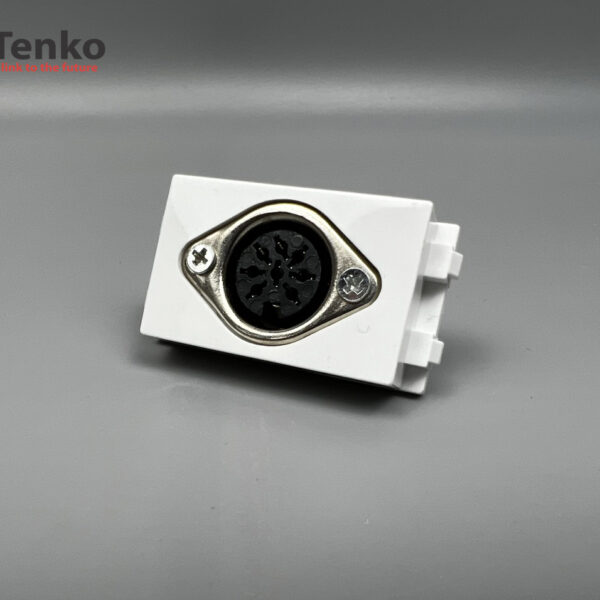 Nhân Ổ Cắm MIDI DIN 8PIN Âm Sàn Chính Hãng Tenko TK-AS-07