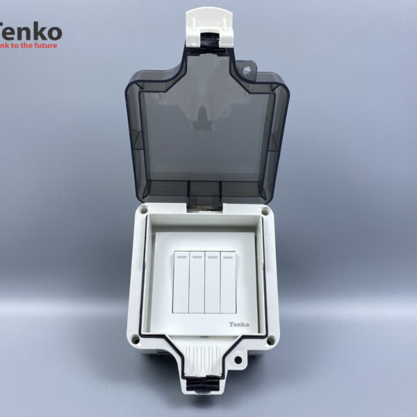 Công Tắc 4 Nút Chống Nước Chính Hãng Tenko TK-IP66-08