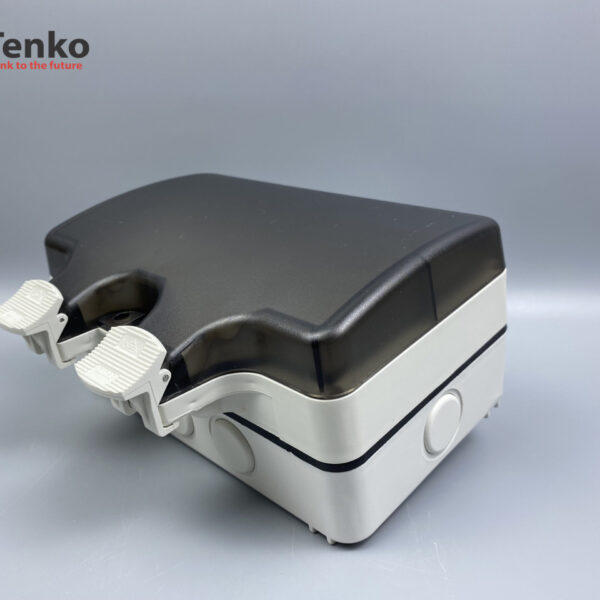 Ổ Cắm Điện Đôi 3 Chấu Chống Nước Chữ Nhật Chính Hãng Tenko TK-IP66-CN01