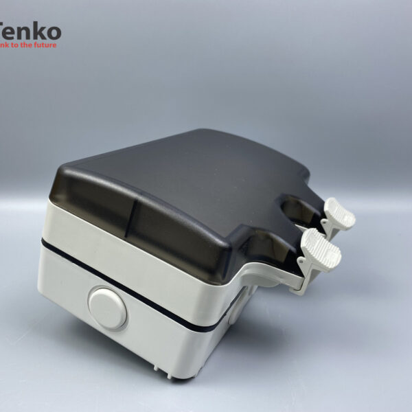 Ổ Cắm Điện Đôi 3 Chấu Chống Nước Chữ Nhật Chính Hãng Tenko TK-IP66-CN01