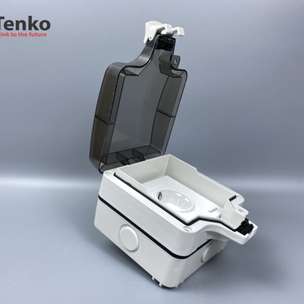 Ổ Cắm Chuẩn Đức Schuko Chống Nước Ngoài Trời Cho Xe Điện Tenko TK-IP66-04