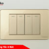 Công tắc 4 nút TK-C9-04